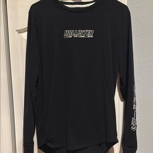 Hollister Black Long Sleeve Shirt